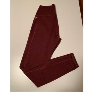 Maroon Leggings